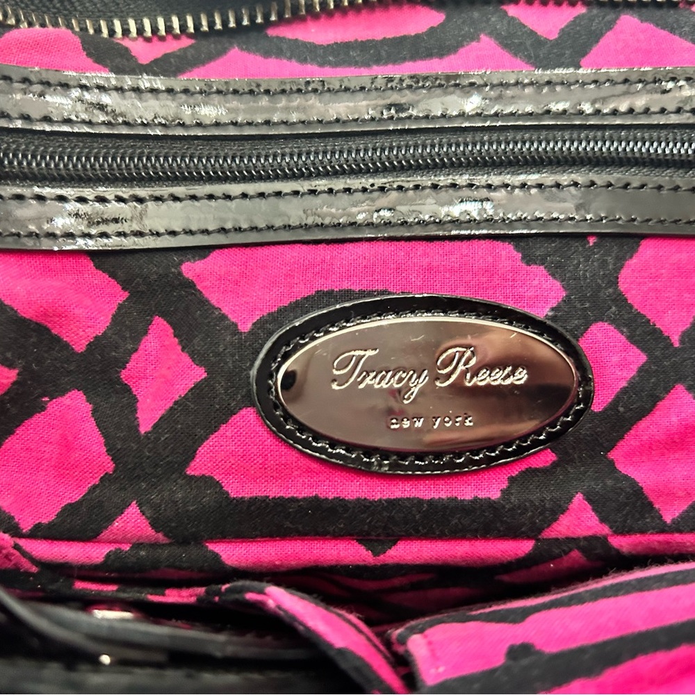 Tracy Reese Black Satchel Bag - Picture 15 of 15